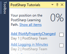 postSharp Tutorial