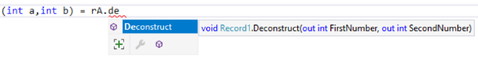 Deconstructor Visual Studio