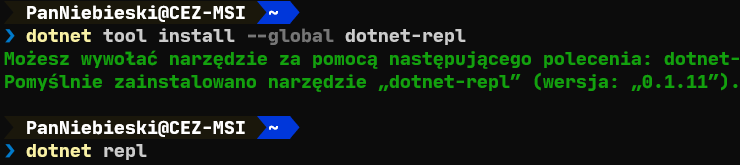 INSTALACJA dotnet-reply