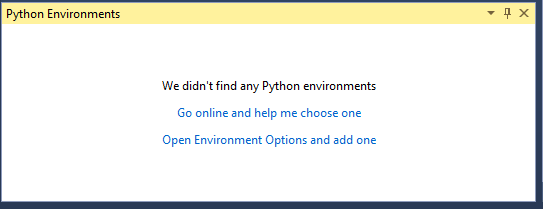 Python Evarioments