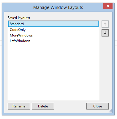 Manage Windows Layout