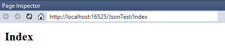 JSON Test Page