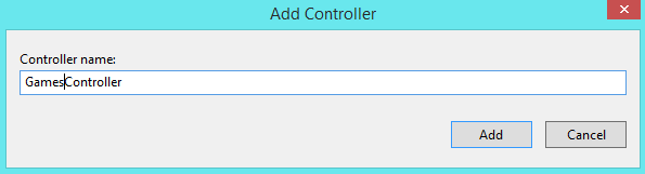 Add Controller