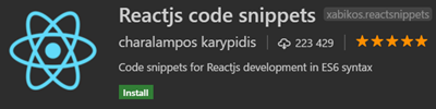 Reactjs code snippets