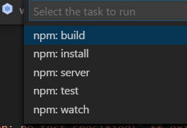 npm build