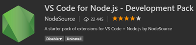 VS Code for Node.js
